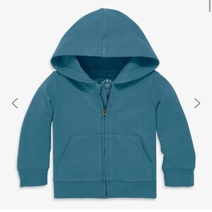 Primary | Baby zip hoodie - slate blue